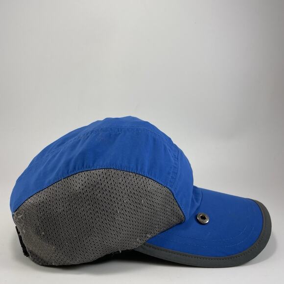 Outdoor Research 5 Panel Sun Runner Hat Unisex Size Medium Strap Back Blue - Picture 3 of 9